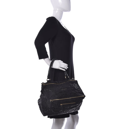 Givenchy Tumbled Sheepskin Medium Pandora Bag Black 2 of 18