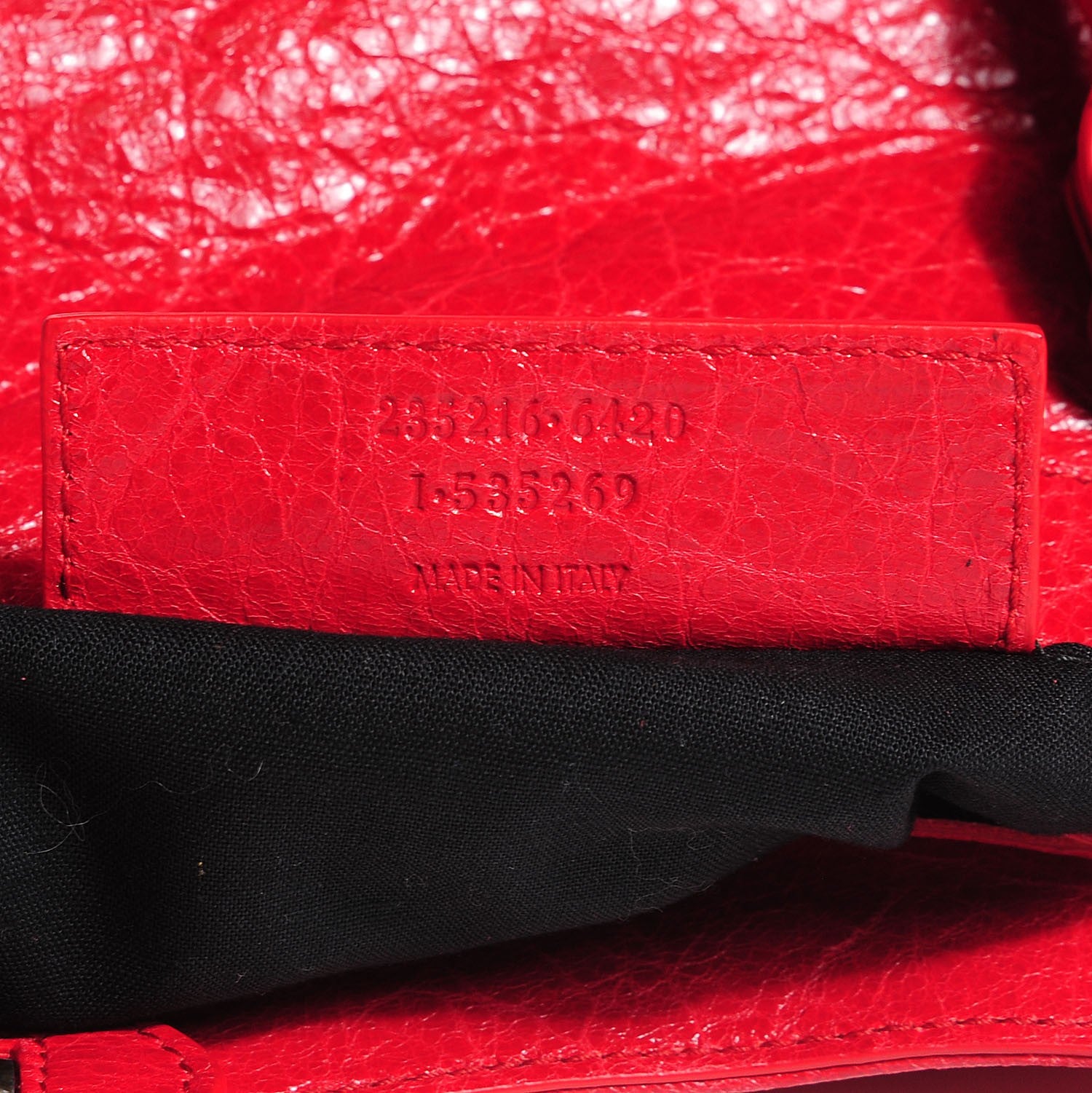 Balenciaga Agneau Classic Hardware Velo Rouge Cardinal 8 of 13