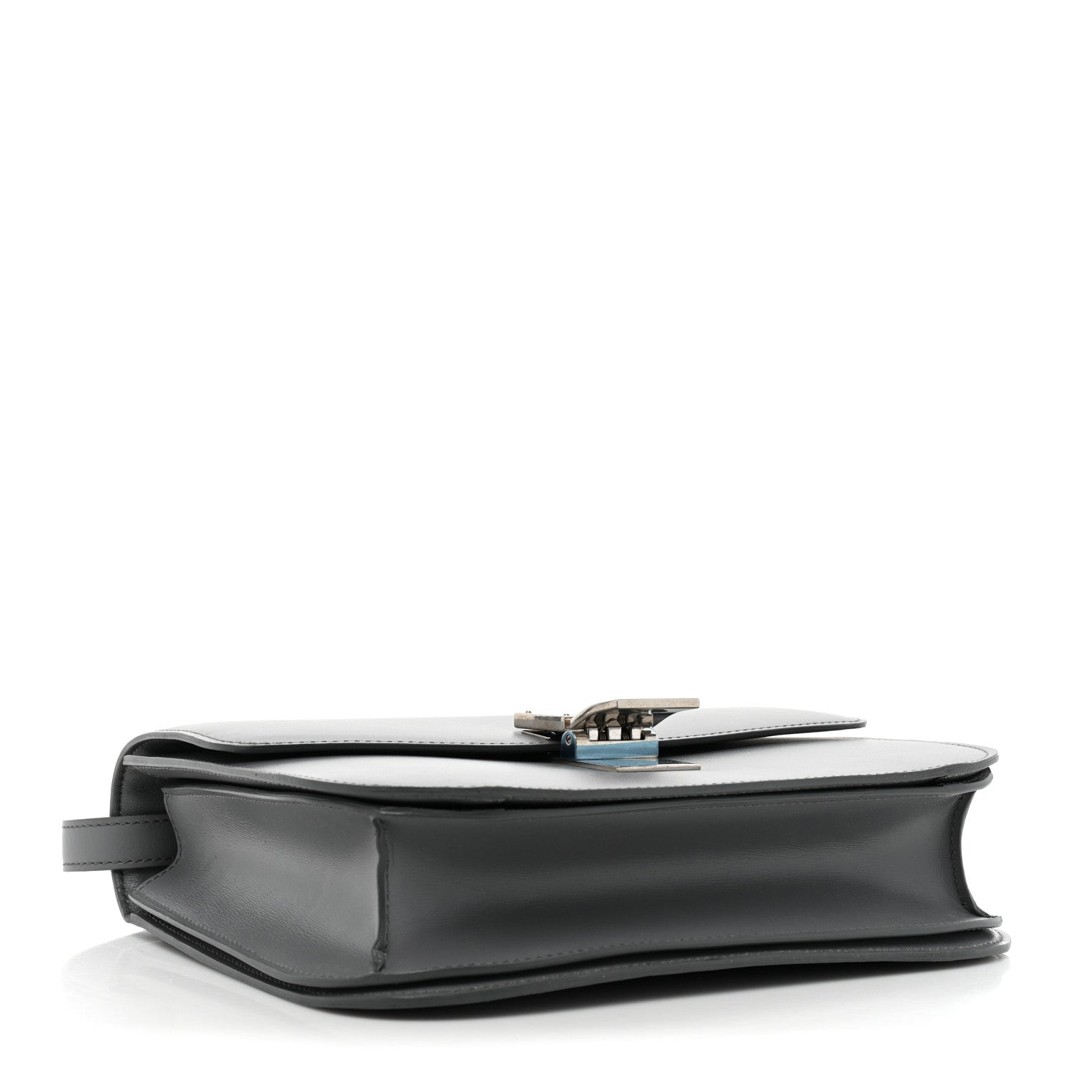 Celine Box Calfskin Medium Classic Box Flap Bag Zinc 4 of 14