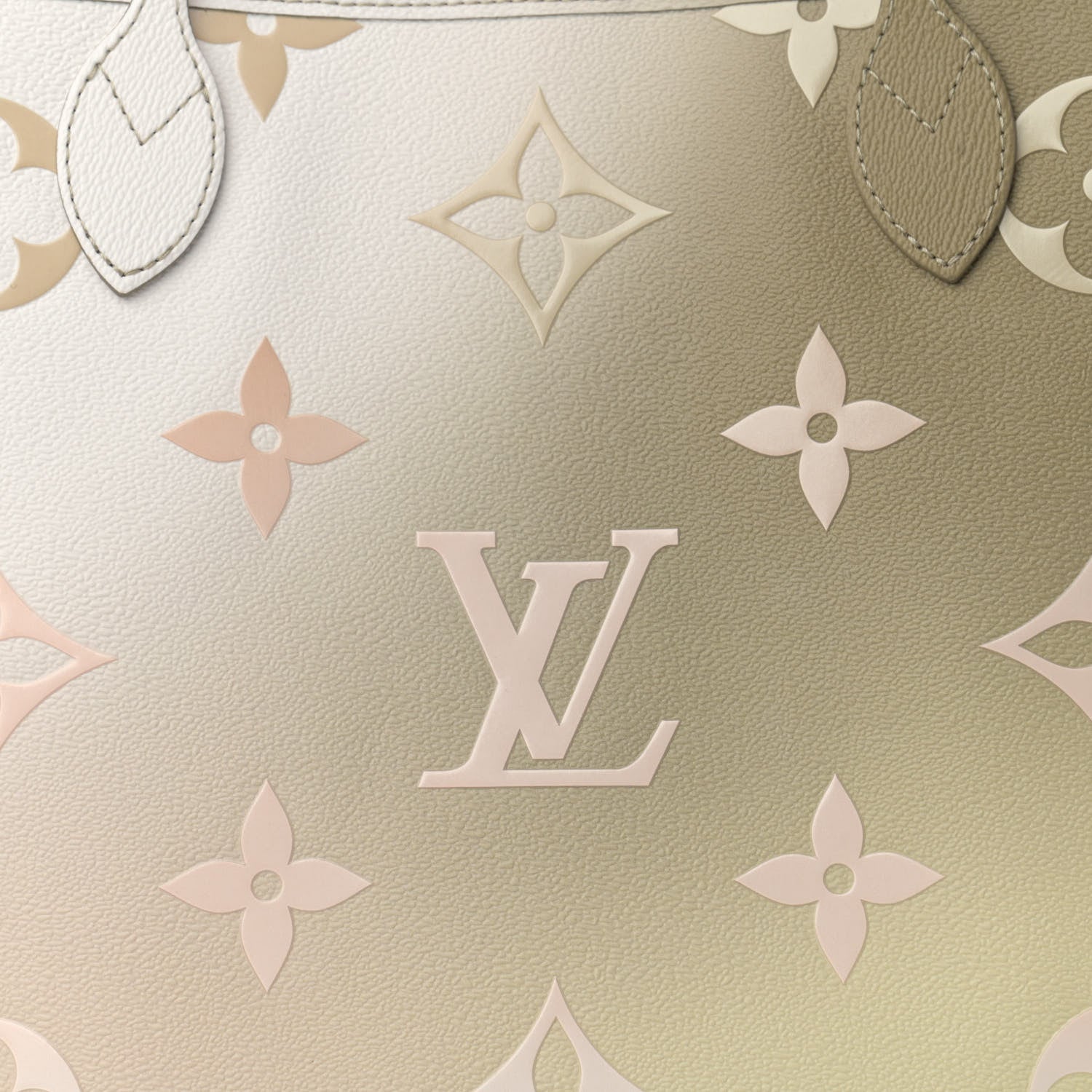 Louis Vuitton Monogram Giant Spring In The City Neverfull MM Sunset Kaki 7 of 9