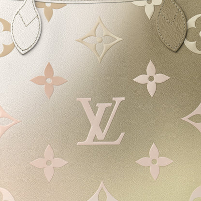Louis Vuitton Monogram Giant Spring In The City Neverfull MM Sunset Kaki 7 of 9