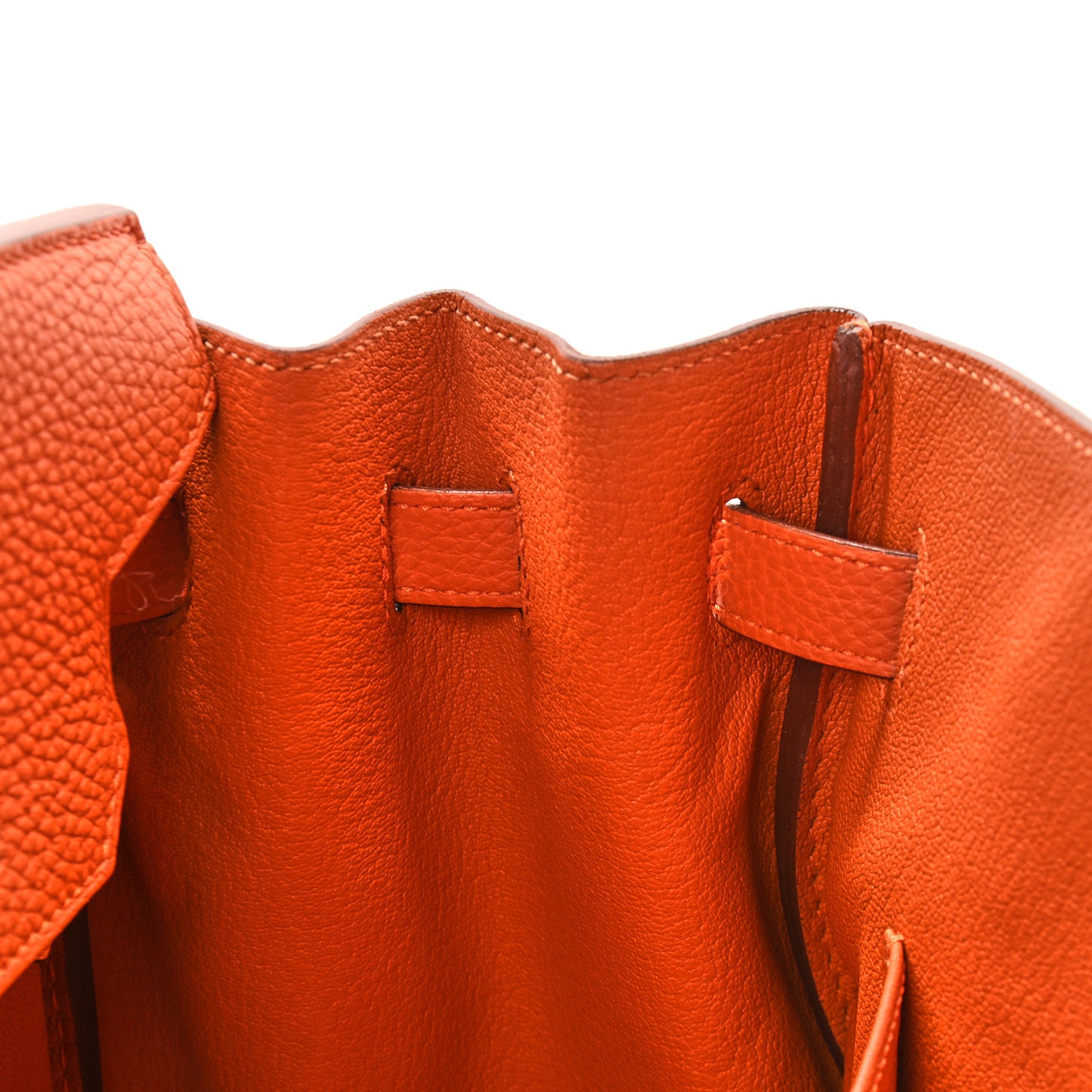 Togo Birkin 35 Orange