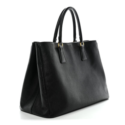 Prada Saffiano Lux Large Tote Black 3 of 10