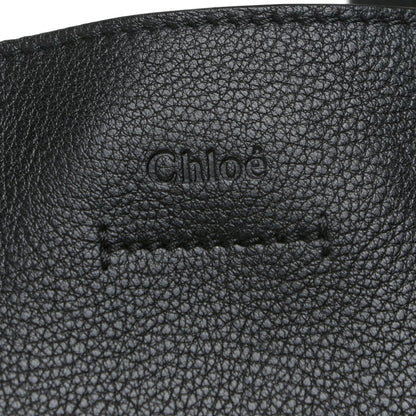 Chloe Smooth Calfskin Medium Milo Shopping Tote Black 10 of 12