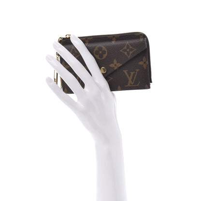 Louis Vuitton Monogram Recto Verso Card Holder Black 2 of 10