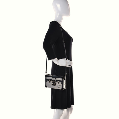 Louis Vuitton Epi Petite Malle Silver 2 of 10
