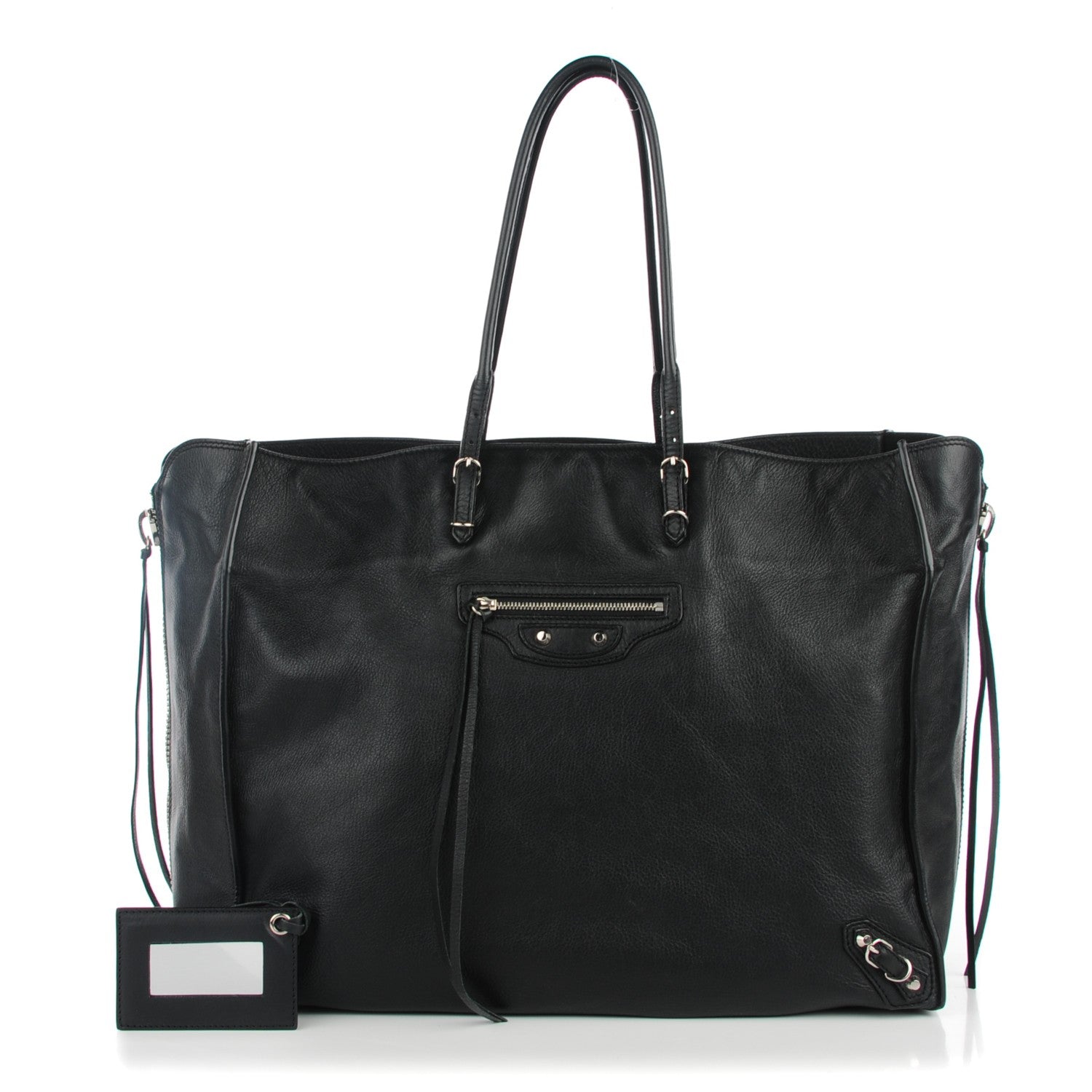 Balenciaga Supple Calfskin Papier A4 Tote Black 1 of 7