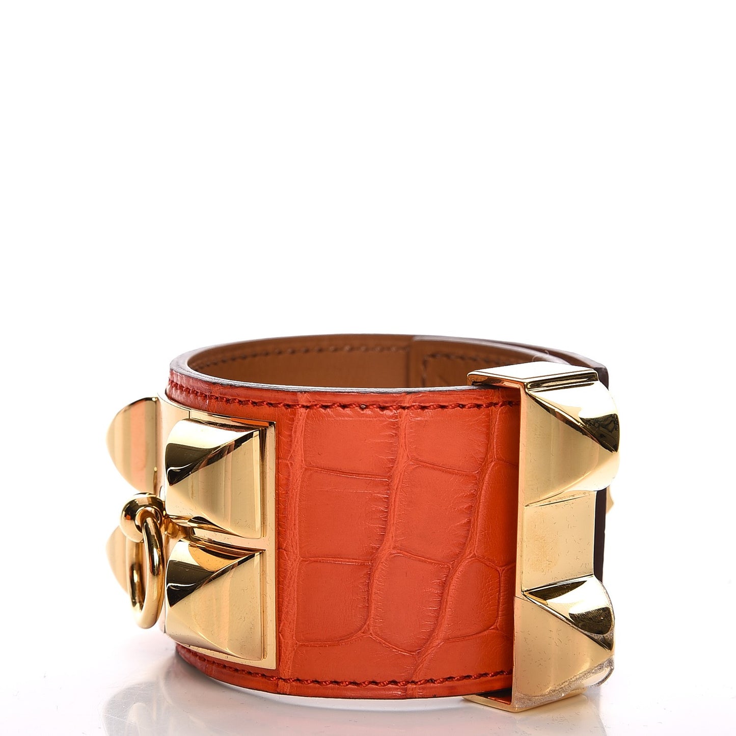 Matte Alligator Collier De Chien CDC Bracelet S Poppy