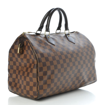 Louis Vuitton Damier Ebene Speedy 35 3 of 14