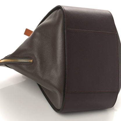 Loewe Calfskin Small Hammock Shoulder Bag Oxblood Tan 8 of 9
