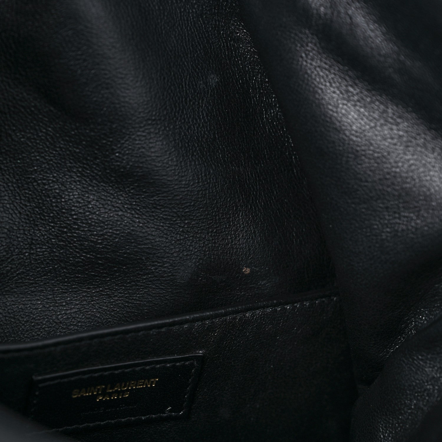 Saint Laurent Suede Calfskin Large Grace Fringed Hobo Bag Rope Black 9 of 11