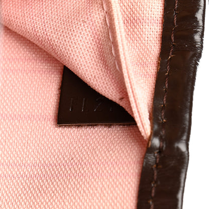 Louis Vuitton Damier Ebene Neo Neverfull MM Rose Ballerine 8 of 14