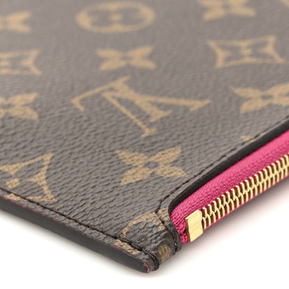 Louis Vuitton Monogram Neverfull MM GM Pochette Pivoine 8 of 8