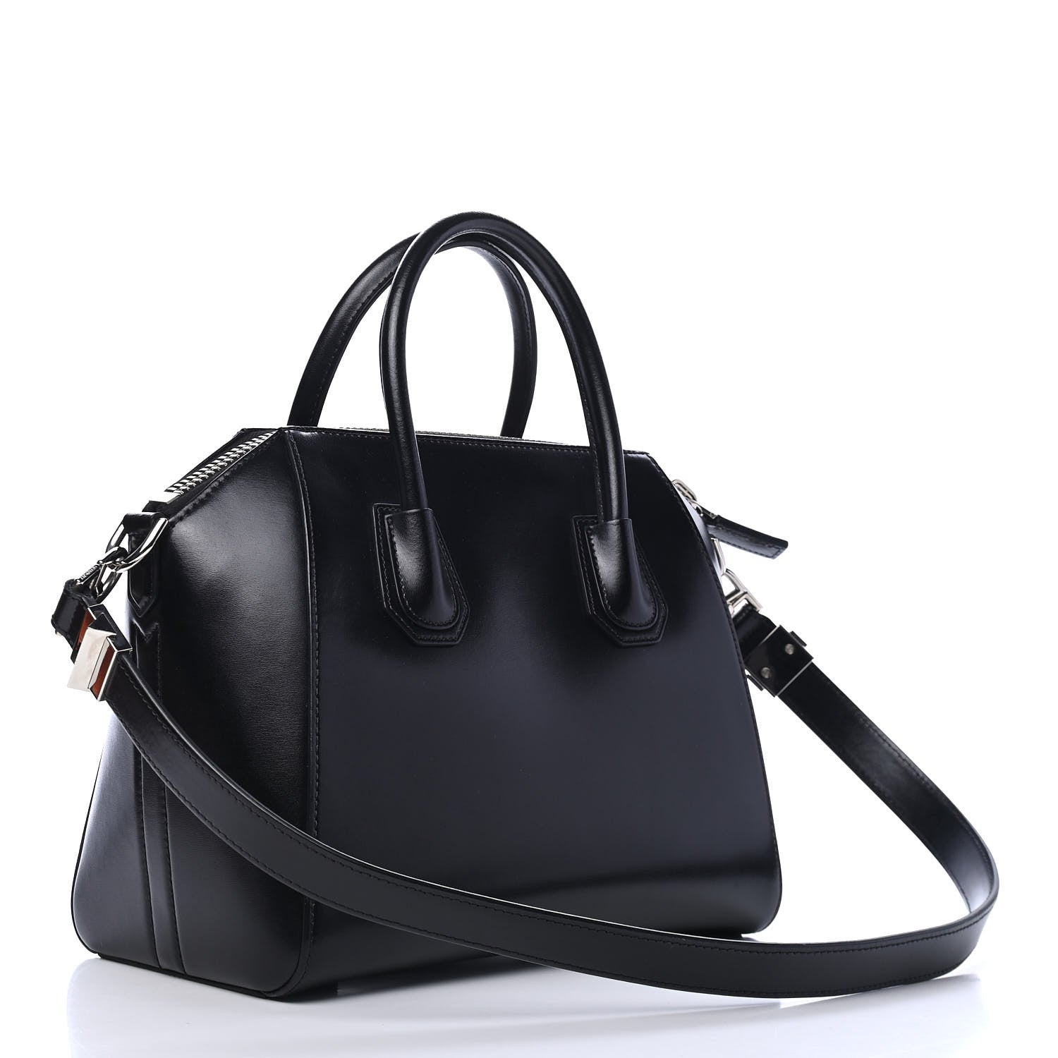 Givenchy Shiny Lord Calfskin Small Antigona Black 2 of 4