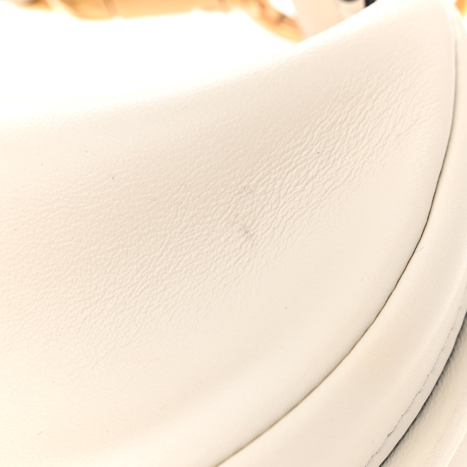 Fendi Vitello Grace Matte Nano Fendigraphy Hobo Charm White Ice 12 of 13