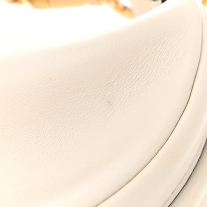 Fendi Vitello Grace Matte Nano Fendigraphy Hobo Charm White Ice 12 of 13