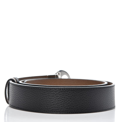 Gucci Calfskin 1973 Reversible Belt 100 40 Black Brown 4 of 7