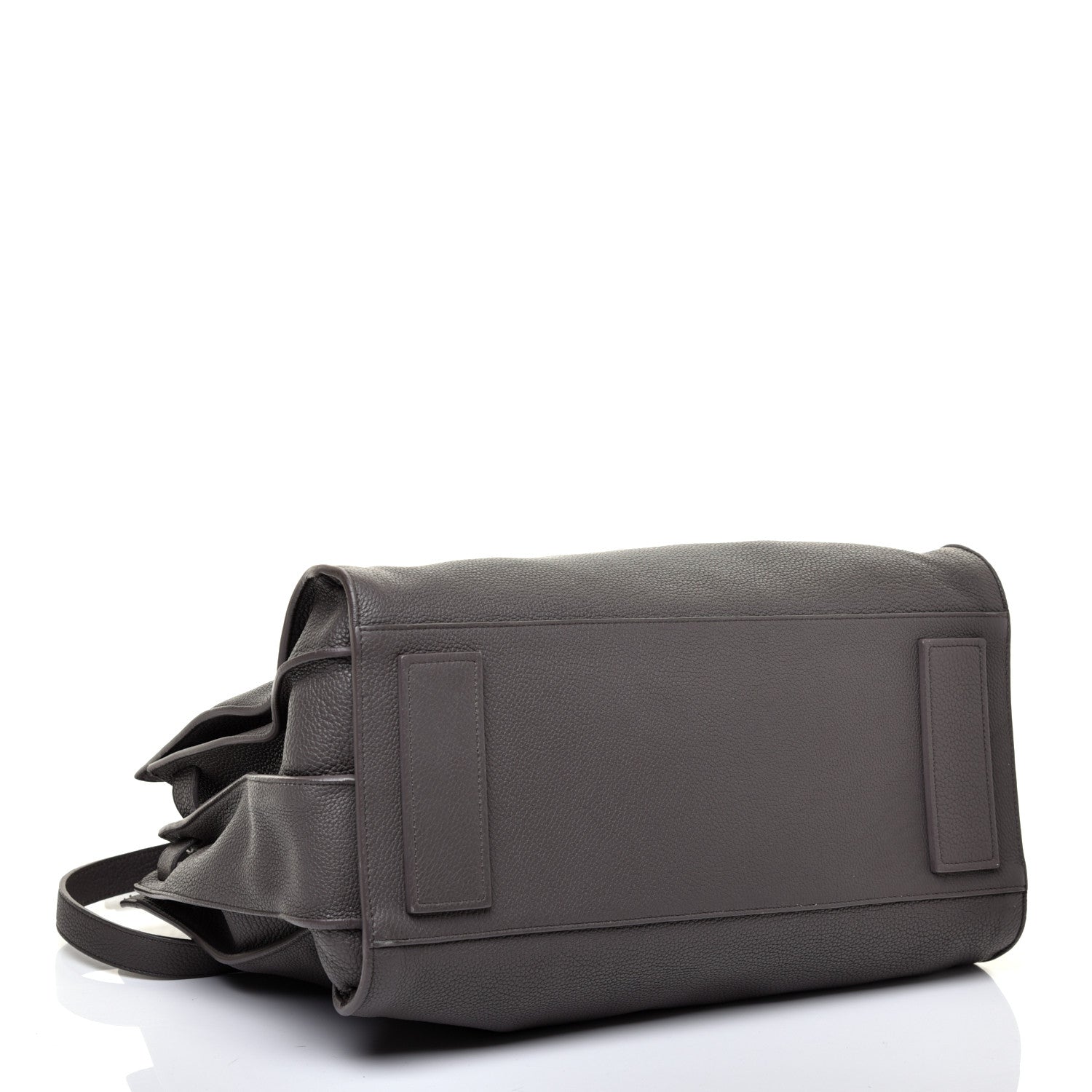 Saint Laurent Grained Calfskin Medium Supple Sac De Jour Mouse Grey 4 of 12