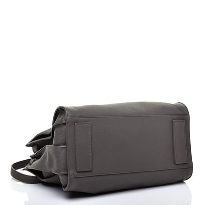 Saint Laurent Grained Calfskin Medium Supple Sac De Jour Mouse Grey 4 of 12