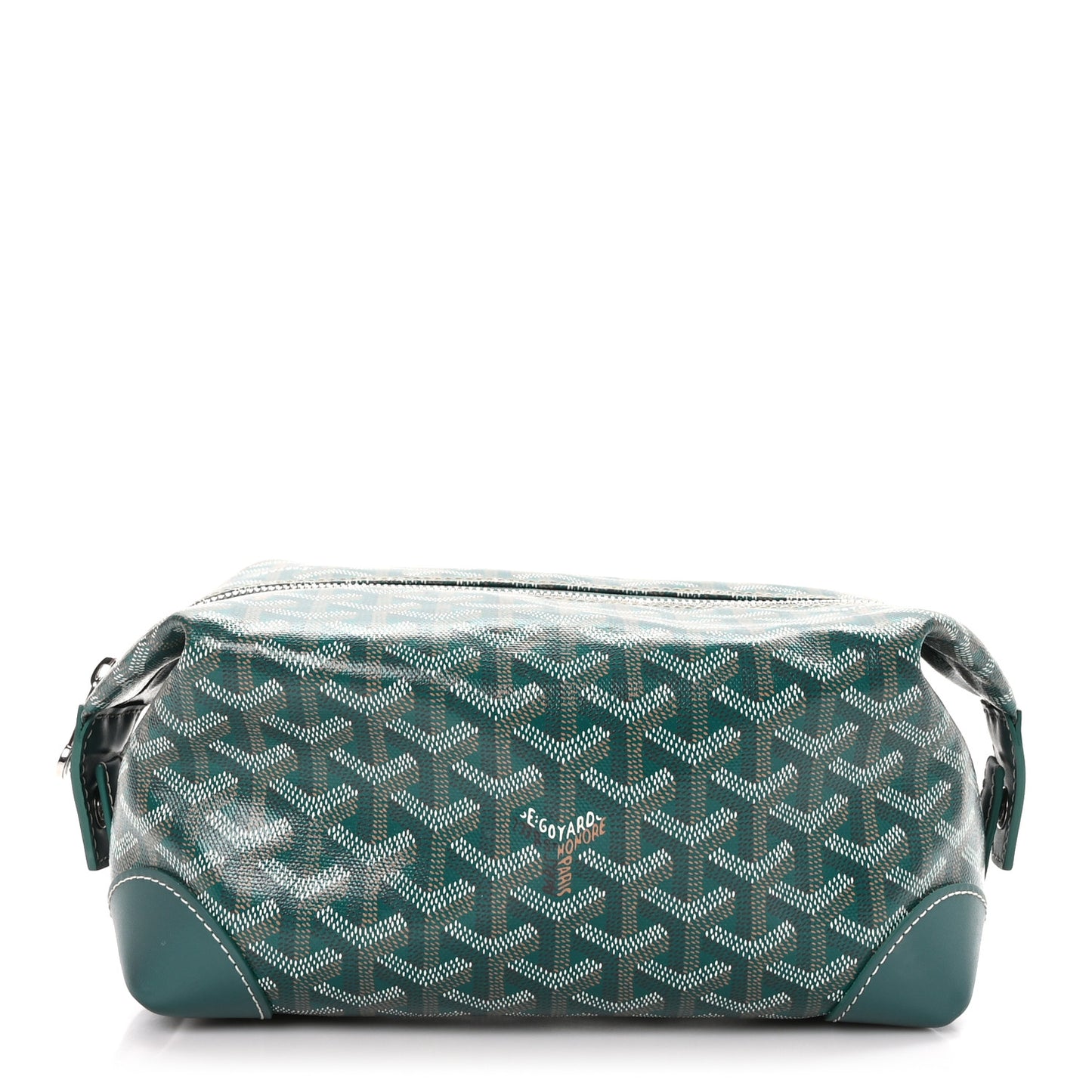 Goyardine Boeing 25 Trousse de Toilette Green