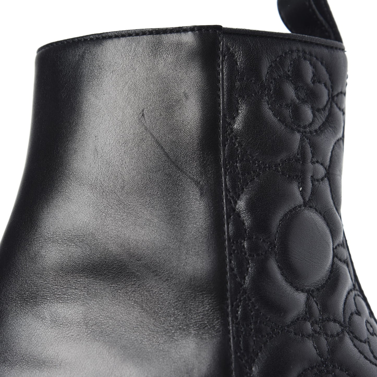 Lambskin Upstage Ankle Boots 36 Black