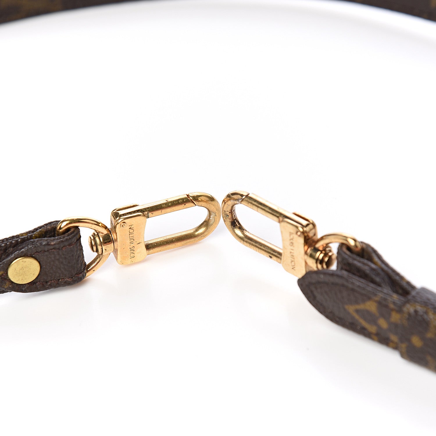 Louis Vuitton Monogram 20mm Adjustable Shoulder Strap 3 of 3