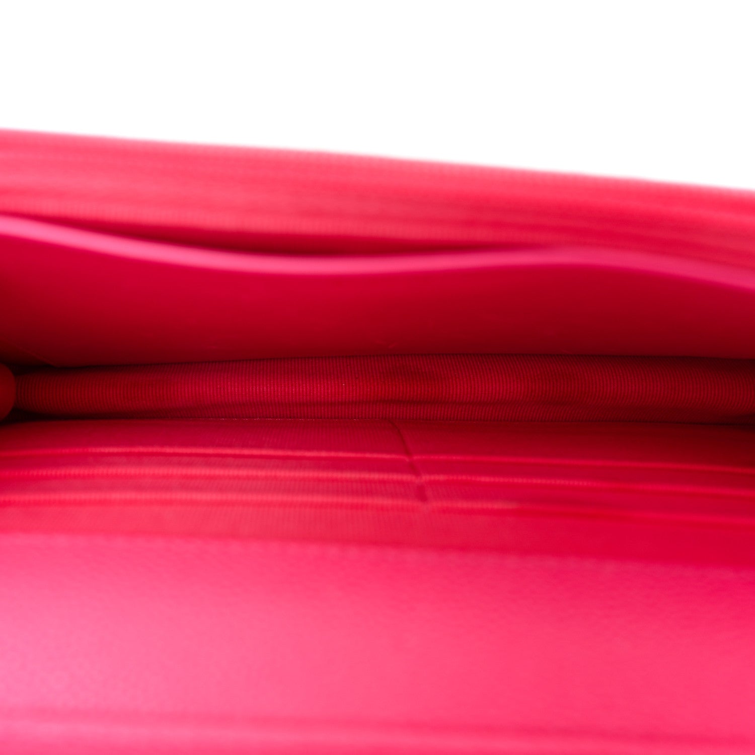 Chanel Caviar Quilted Wallet on Chain WOC Fuchsia 5 of 12