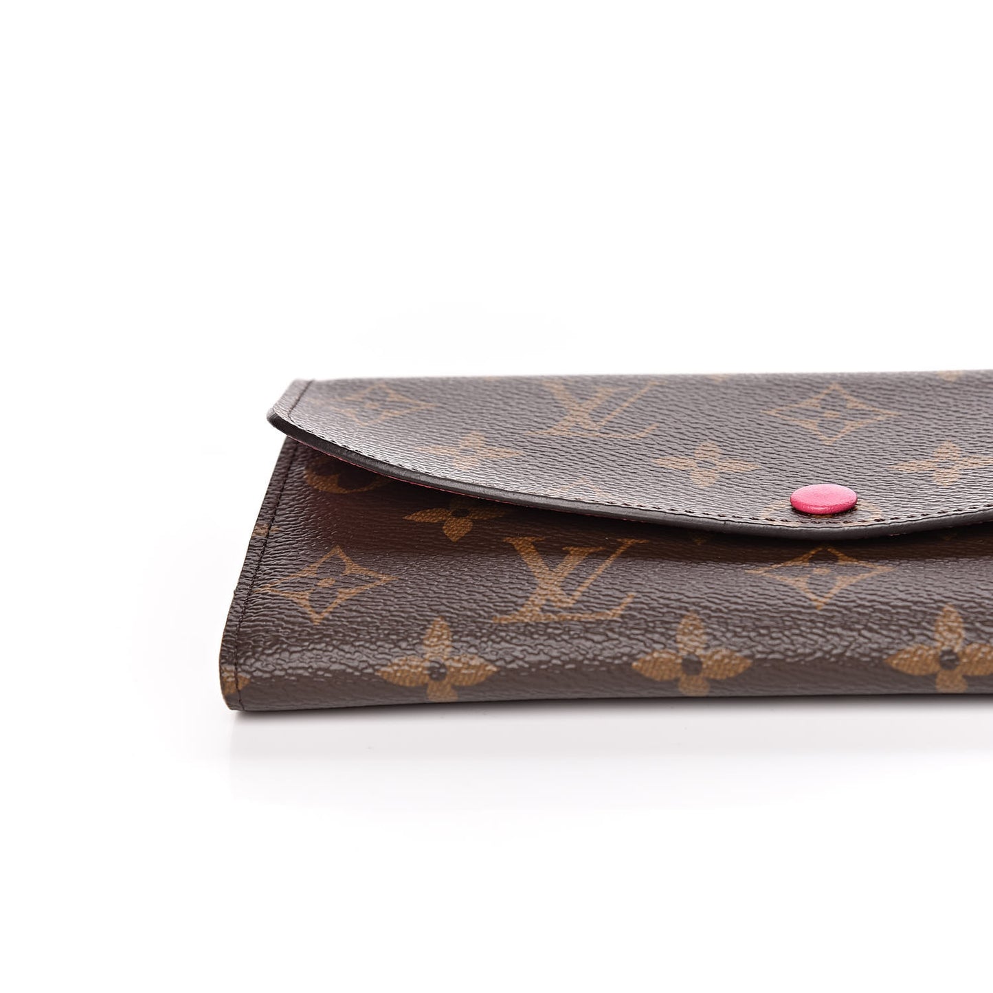 Monogram Emilie Wallet Hot Pink