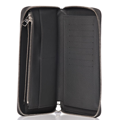 Louis Vuitton Taurillon Vertical Zippy Wallet Charcoal 5 of 8