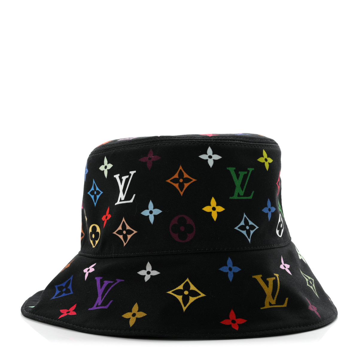 Louis Vuitton LV X TM Reversible Superflat Bucket Hat S Black 4 of 15