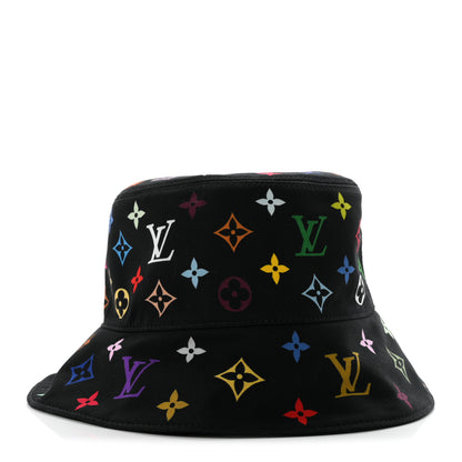 Louis Vuitton LV X TM Reversible Superflat Bucket Hat S Black 4 of 15