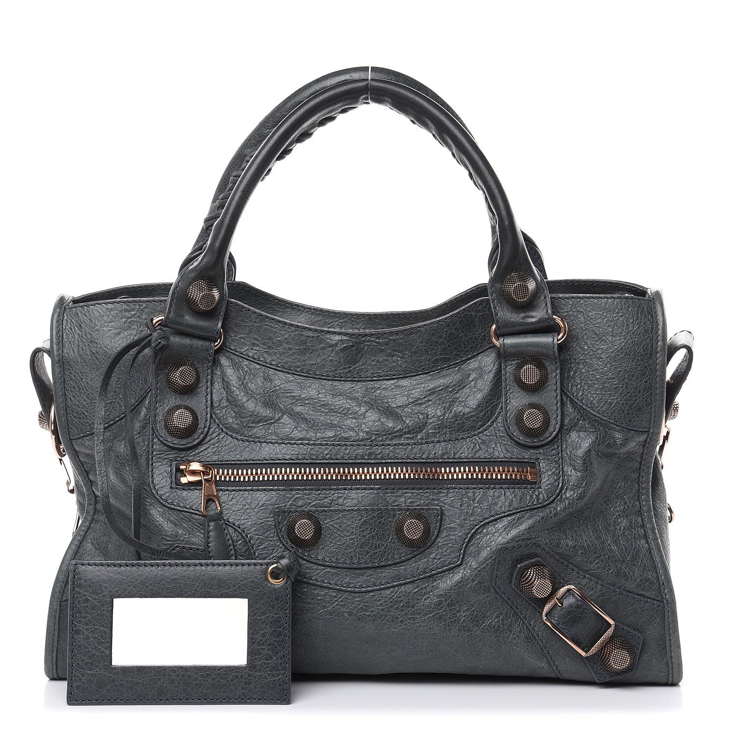 Balenciaga Agneau Giant 21 Rose Gold Hardware City Anthracite 1 of 19