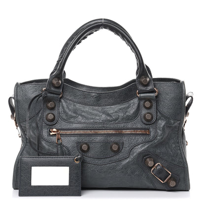 Balenciaga Agneau Giant 21 Rose Gold Hardware City Anthracite 1 of 19