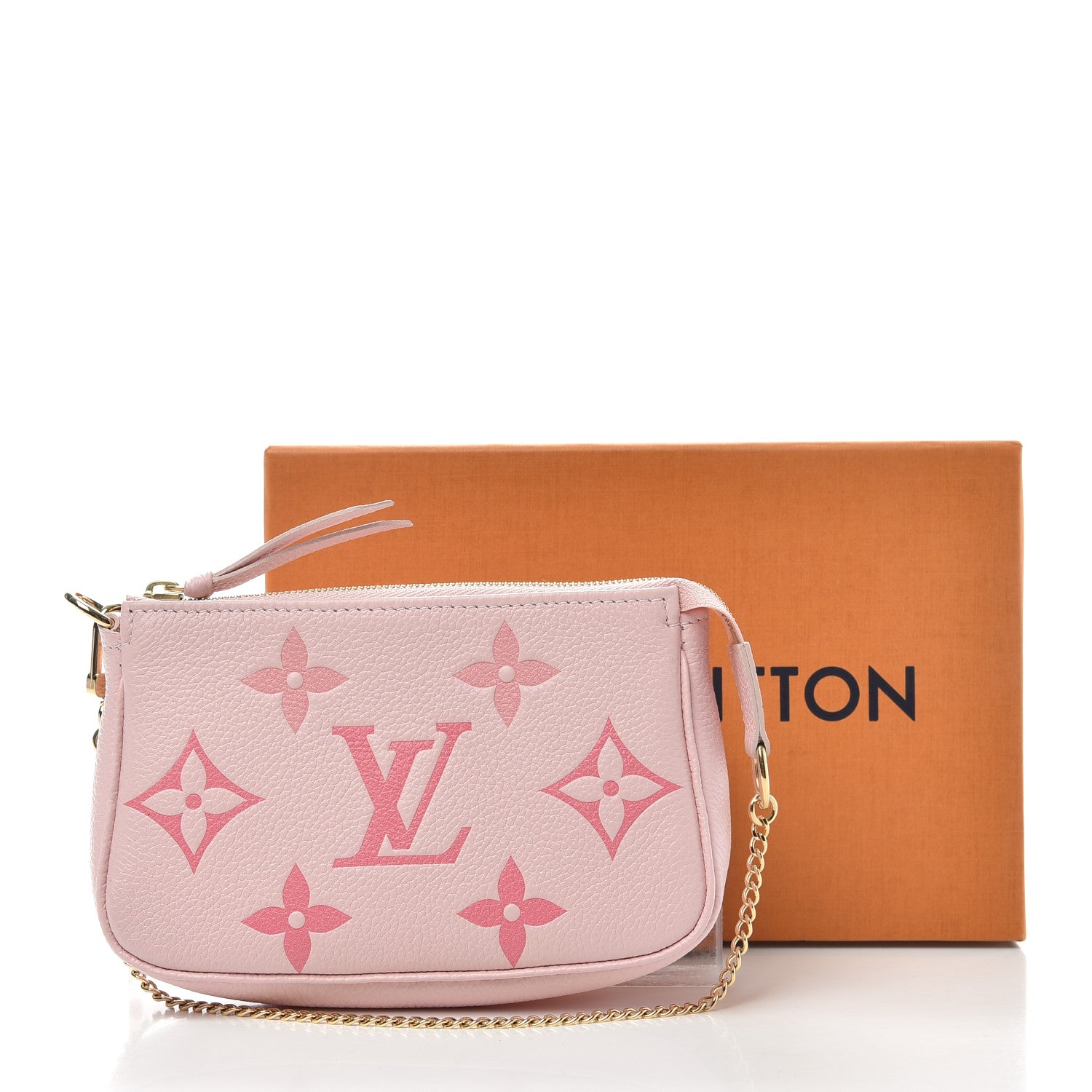 Louis Vuitton Empreinte Monogram Giant By The Pool Mini Pochette Accessories Bouton De Rose 8 of 8