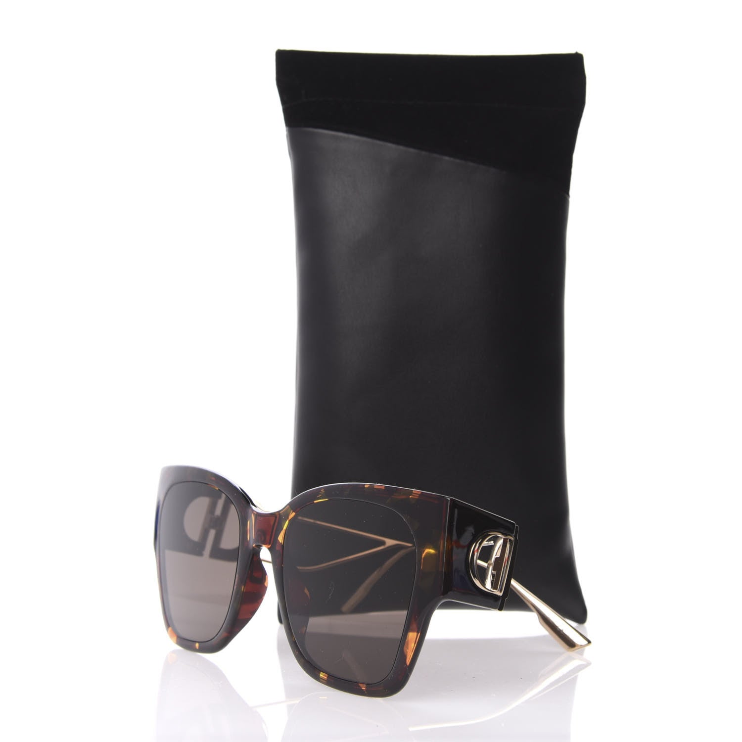 Christian Dior Rectangular 30 Montaigne 1 Sunglasses Tortoise 10 of 10