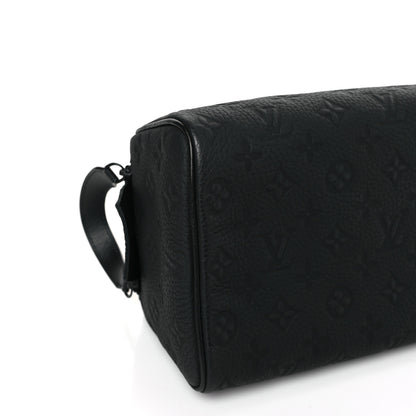 Louis Vuitton Taurillon Monogram Dopp Kit Toilet Pouch Black 7 of 8