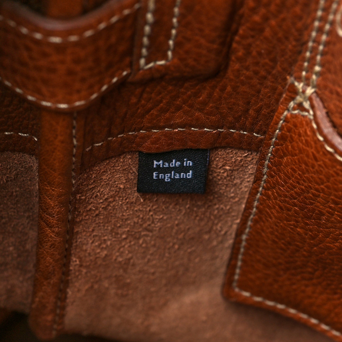 Natural Leather Bayswater Oak