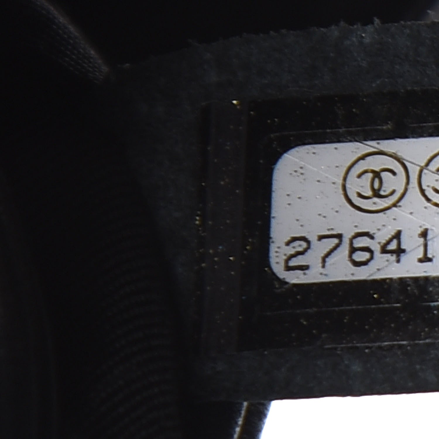 Chanel Lambskin Cotton Woven Medium Boy Flap Black 10 of 13