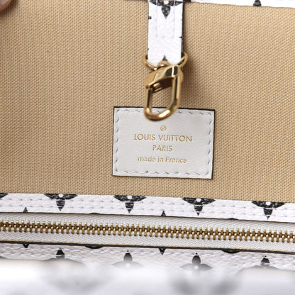 Louis Vuitton Monogram Giant Neverfull MM Kaki 8 of 10