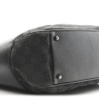 Gucci Monogram Shoulder Bag Black 9 of 10