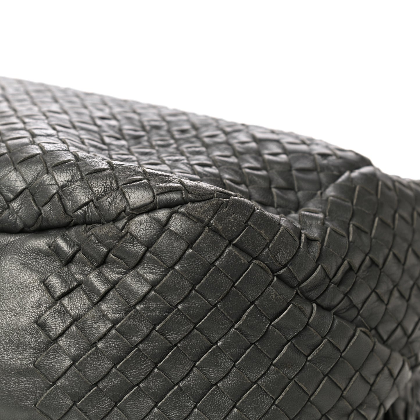 Nappa Intrecciato Large Campana Hobo Shadow