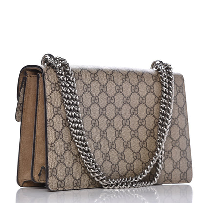 Gucci GG Supreme Monogram Small Dionysus Shoulder Bag Taupe 3 of 8