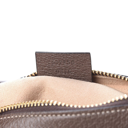 Gucci GG Supreme Monogram Web Mini Ophidia Shoulder Bag Brown 6 of 9