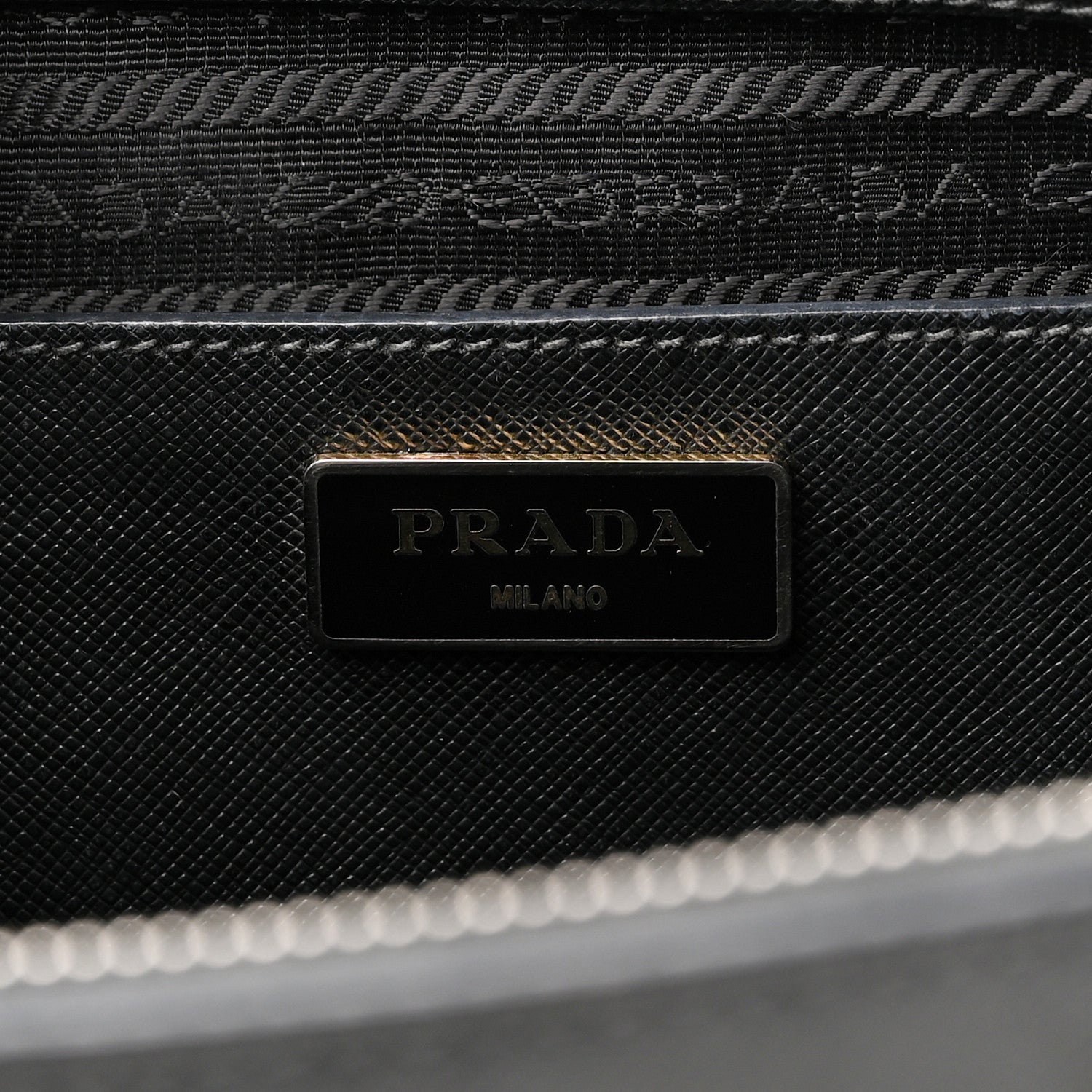 Prada Saffiano Medium Galleria Double Zip Tote Black 6 of 10