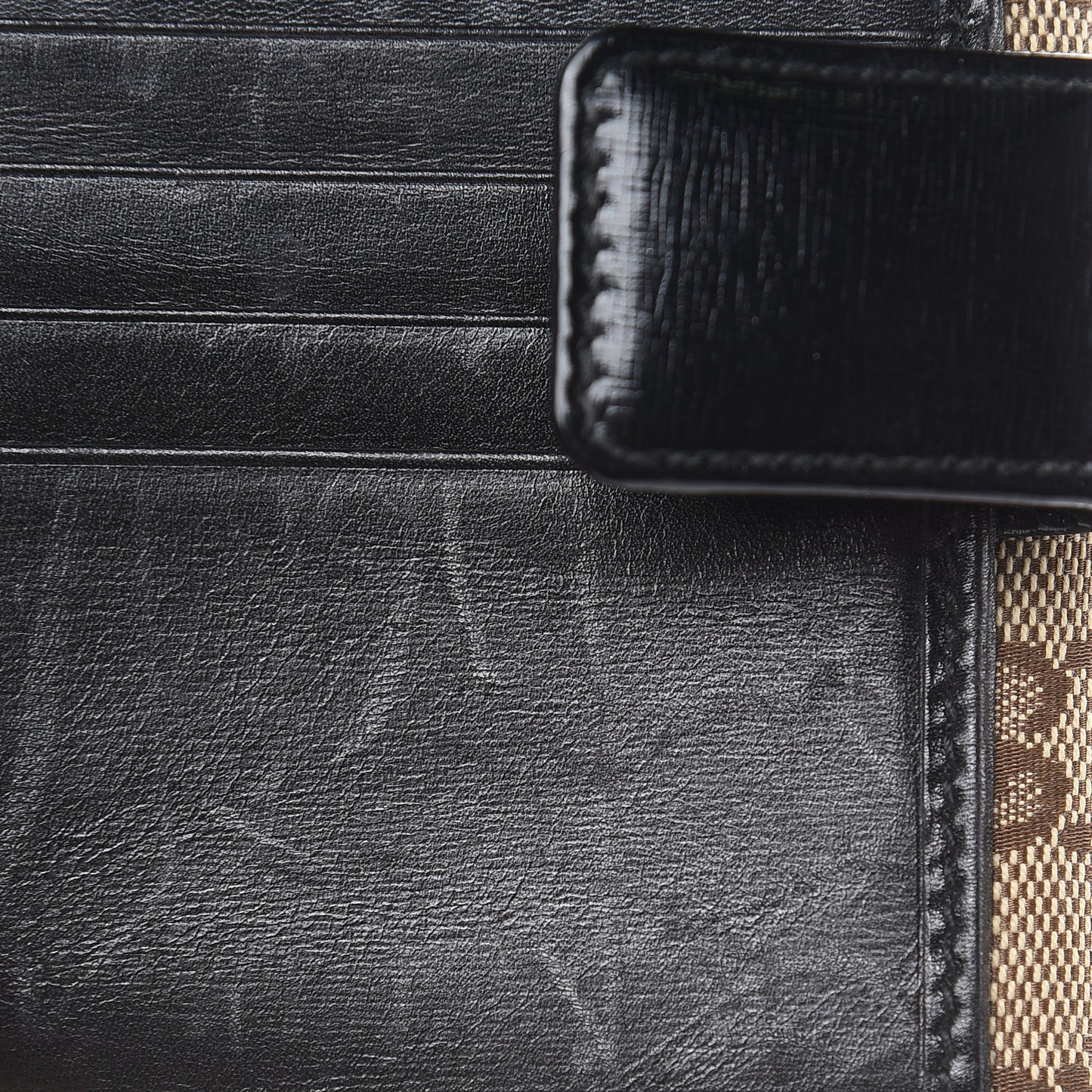 Monogram French Flap Wallet Dark Brown