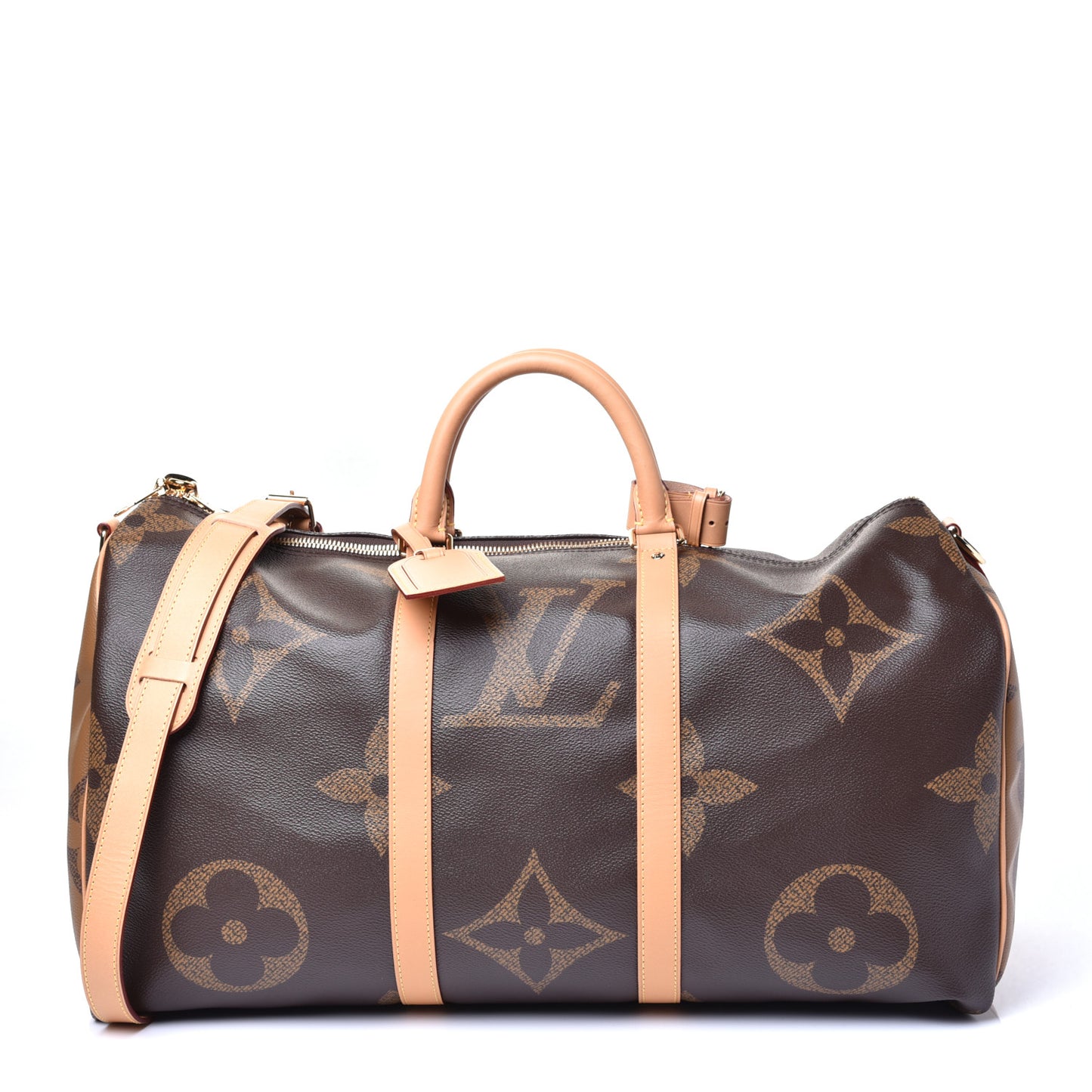 Reverse Monogram Giant Keepall Bandouliere 50
