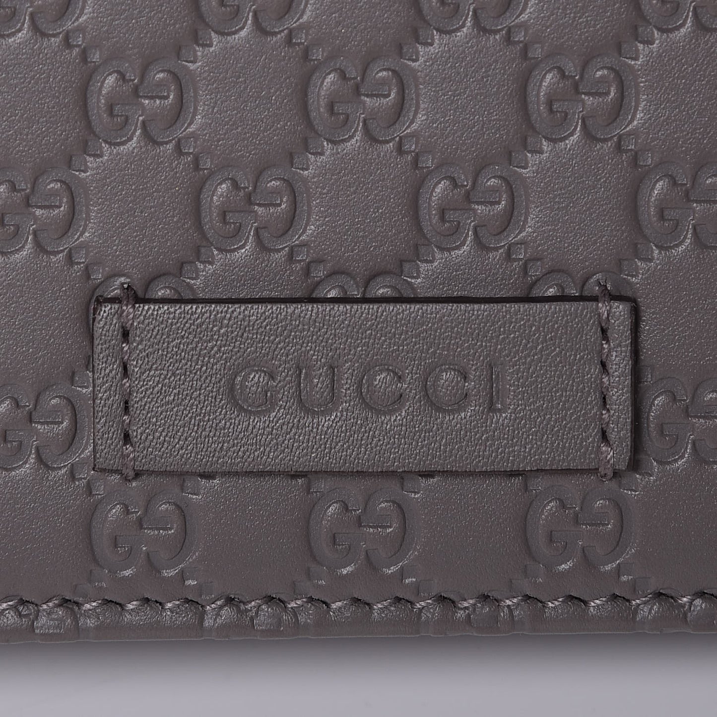 Soft Microguccissima Crossbody Wallet Loess