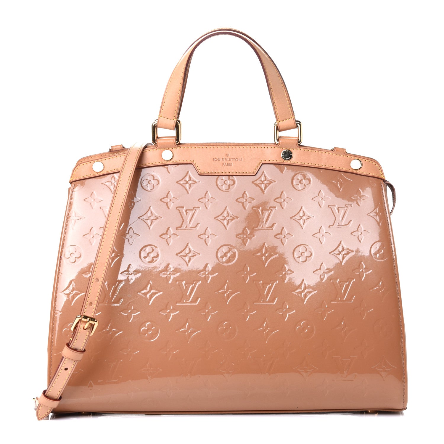 Louis Vuitton Vernis Brea GM Rose Velours 1 of 5