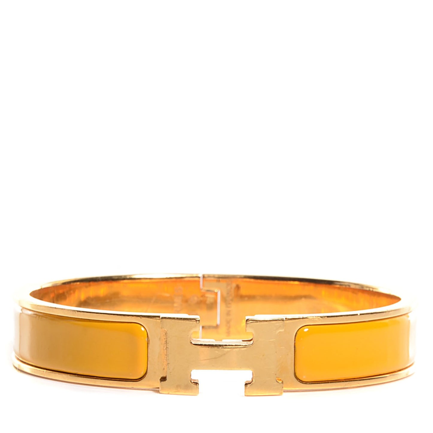 Enamel Narrow H Bracelet PM