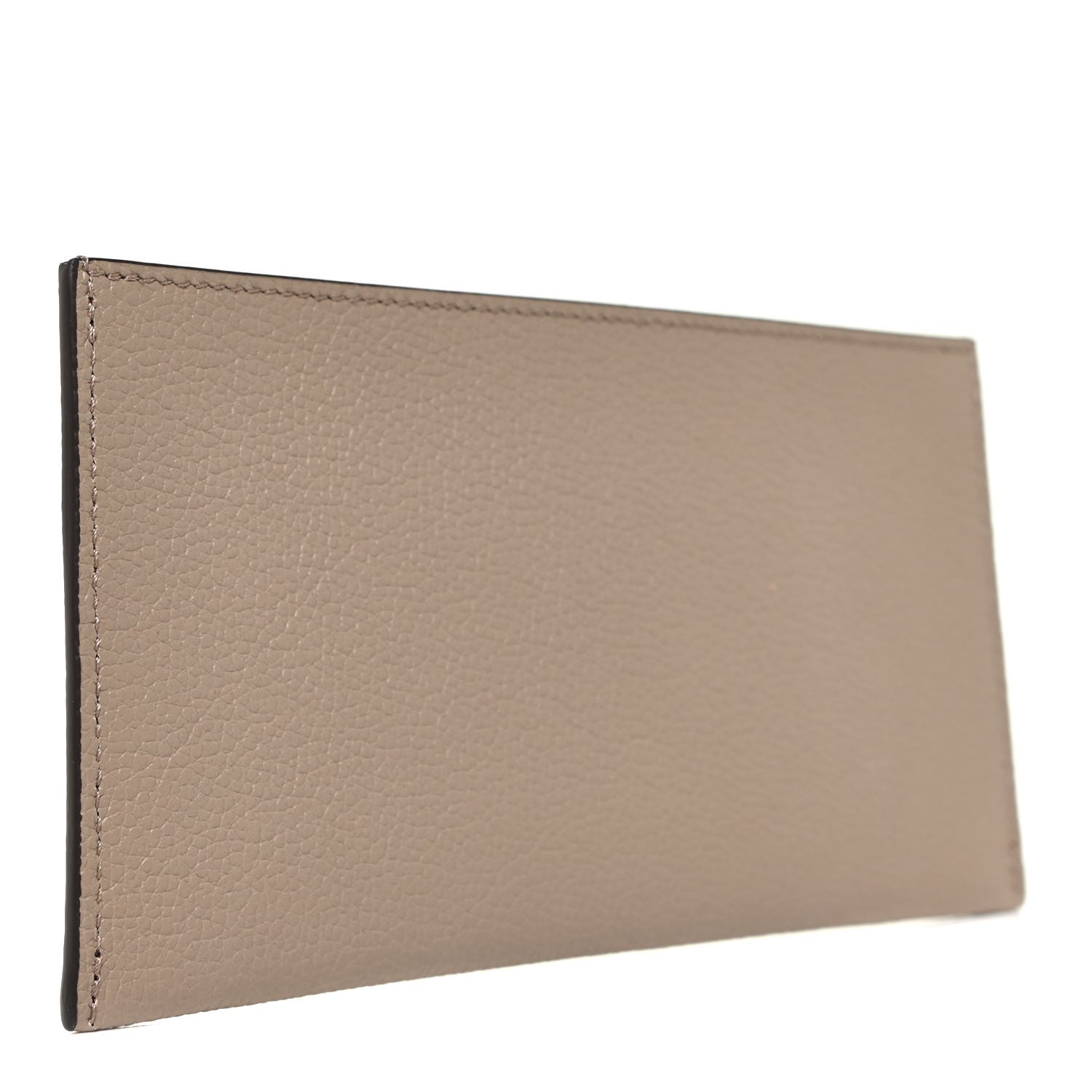 Louis Vuitton Calfskin Felicie Chain Wallet Card Holder Insert Tourterelle 3 of 8